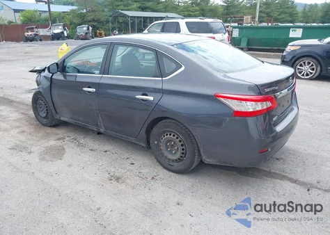 2013 Nissan Sentra S from USA, damaged, VIN 3N1AB7APXDL757941
